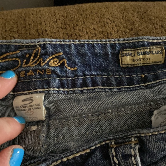 Women’s Silver 32/33 jeans inseam 31” flat across the waist 17.5” - Picture 4 of 13